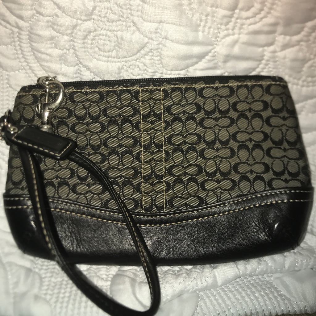 Authentic Coach Clutch